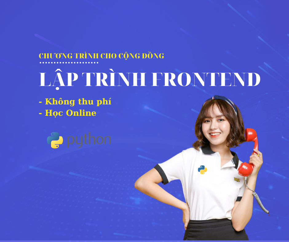 Chương trình cộng đồng: Hướng dẫn lập trình Frontend trực tuyến miễn phí từ NIIT-ICT Hà Nội