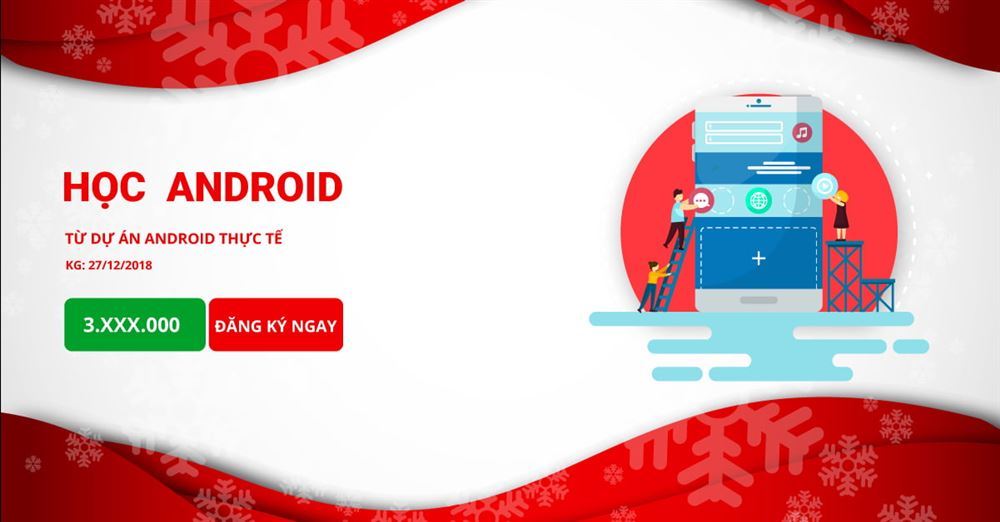 Học bổng siêu hấp dẫn- Học Android cùng Startup Nguyễn Thành Luân