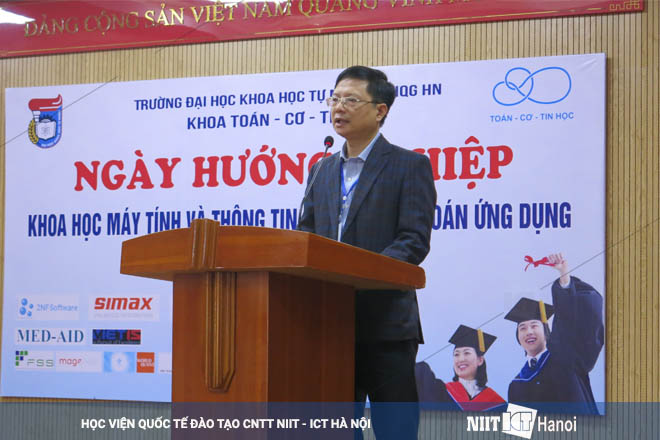 NIIT - ICT Hà Nội tham dự ngày hội hướng nghiệp tại trường ĐH Khoa học tự nhiên 1