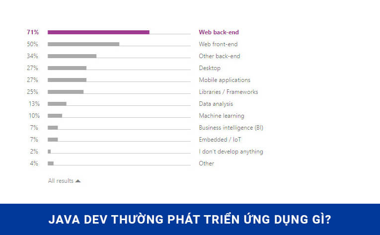 Loại ứng dụng lập trình viên Java thường phát triển
