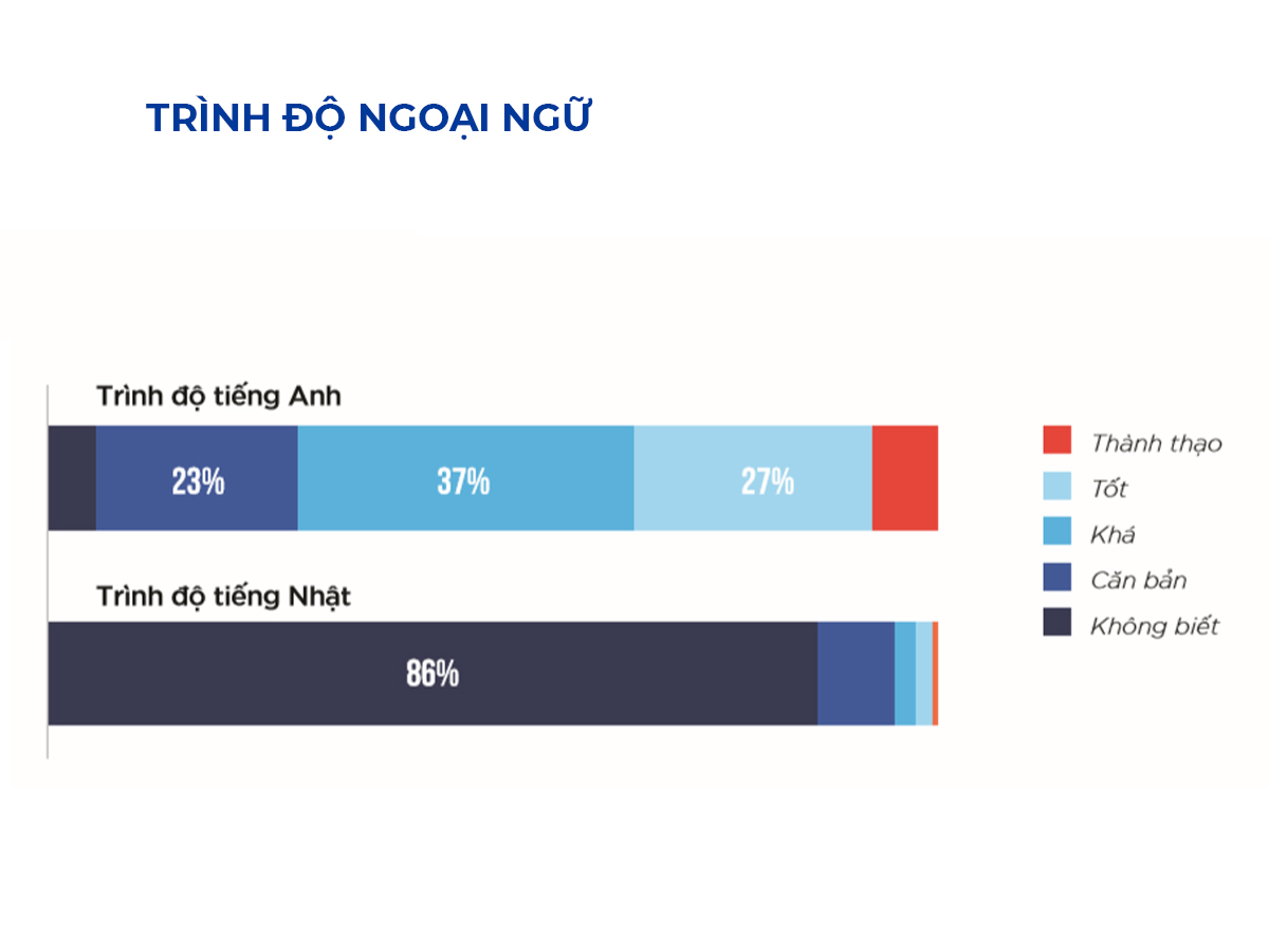 Trình độ ngoại ngữ của người trong ngành công nghệ thông tin