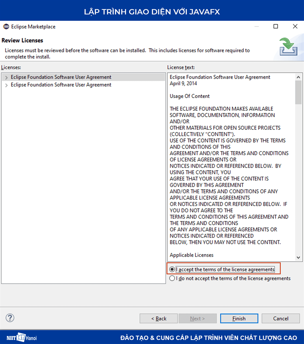 Lập trình giao diện với JavaFX: Cài đặt e(fx)clipse - 2