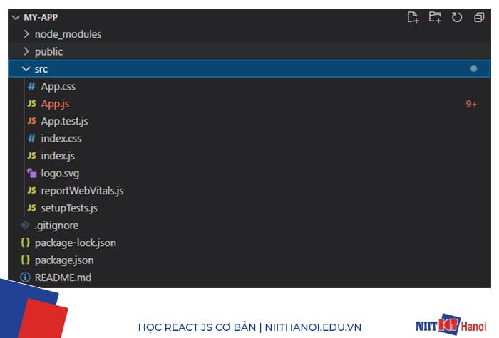 Cấu trúc thư mục dự án React - Thư mục src