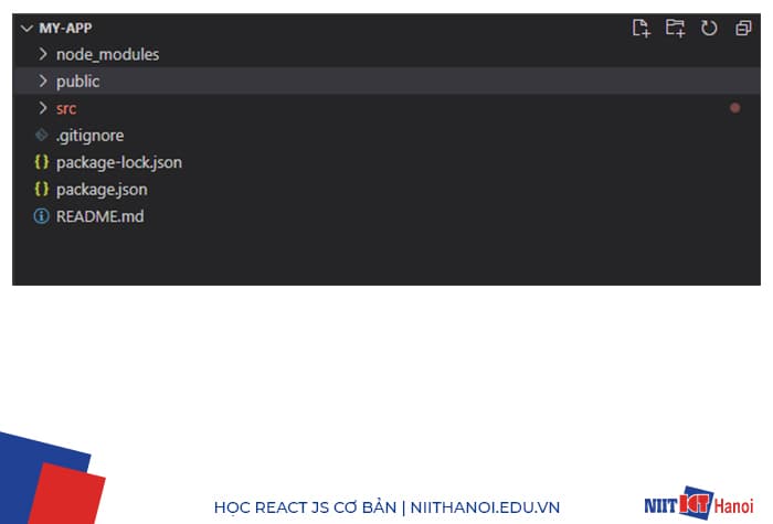 Cấu trúc thư mục dự án React