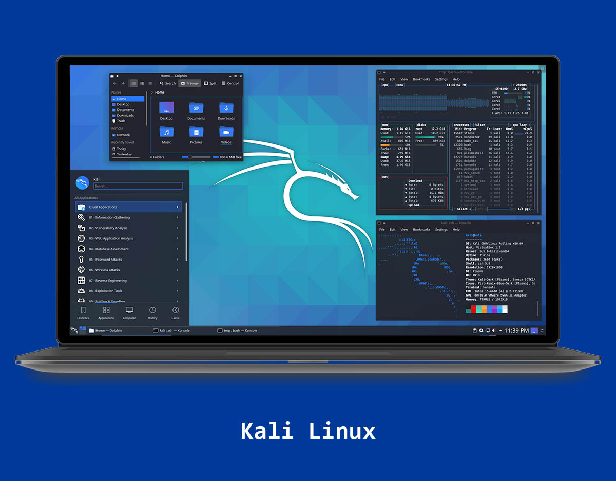 Hacker phải học dùng Kali Linux