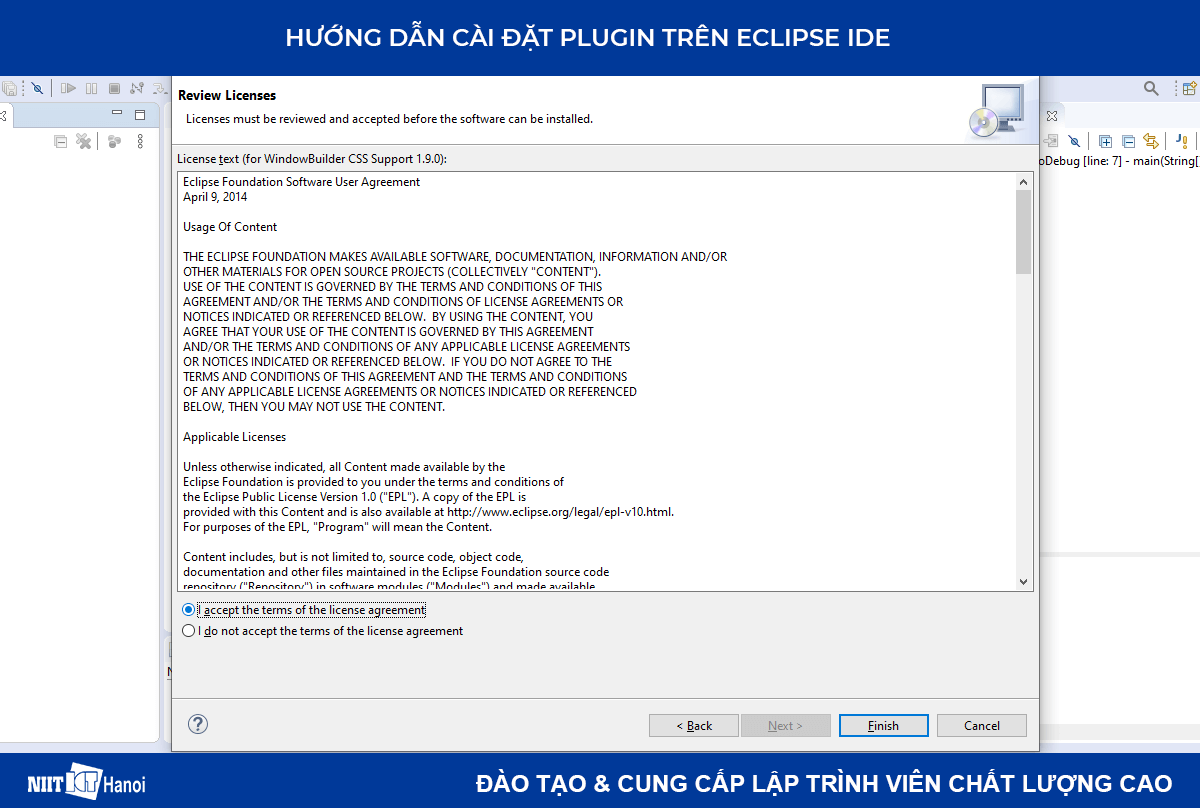 Hướng dẫn cài đặt Plugin hỗ trợ lập trình Java trên Eclipse 5