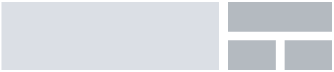 Minh họa cách lồng cột trong Bootstrap