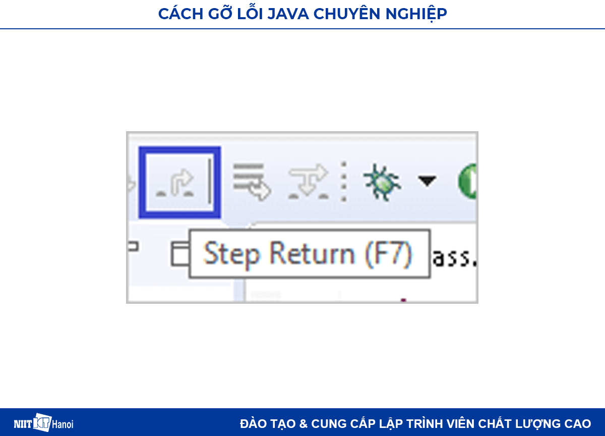 Tùy chọn hỗ trợ gỡ lỗi Java F7