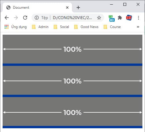 Ví dụ sử dụng Flexbox để Reponsive (Hình 1)