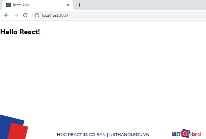Ví dụ Functional Components trong React JS