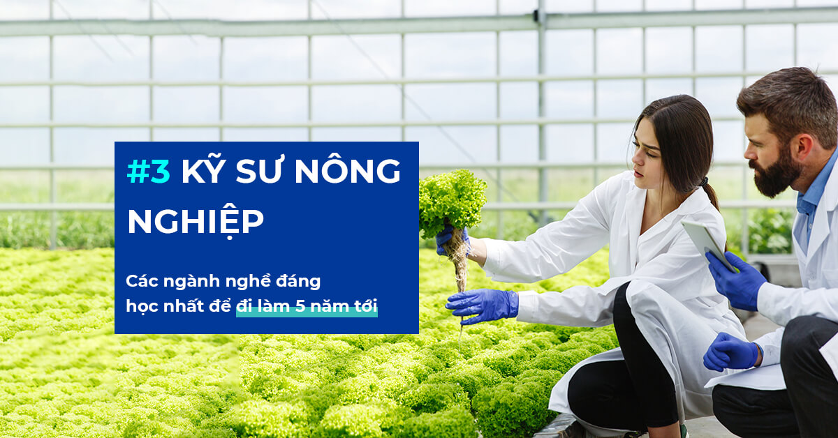 Các ngành nghề đáng học nhất: Kỹ sư nông nghiệp