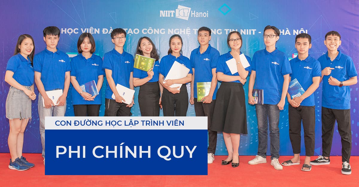 Con đường học lập trình viên: Phi chính quy