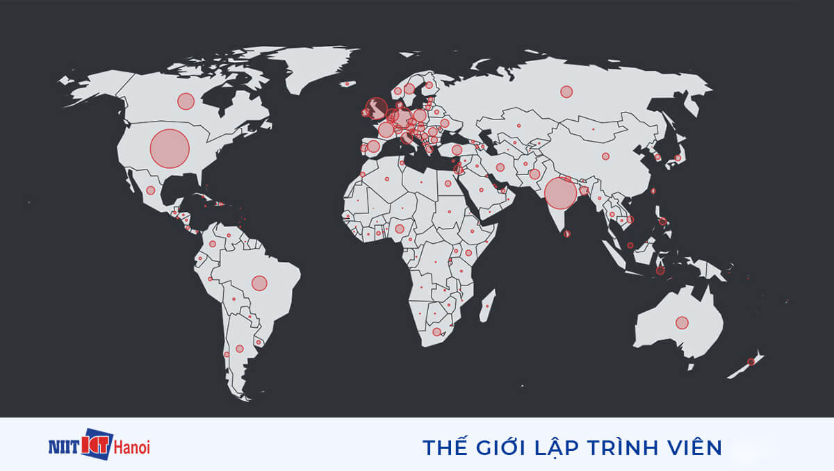 Vị trí của các lập trình viên tham gia khảo sát