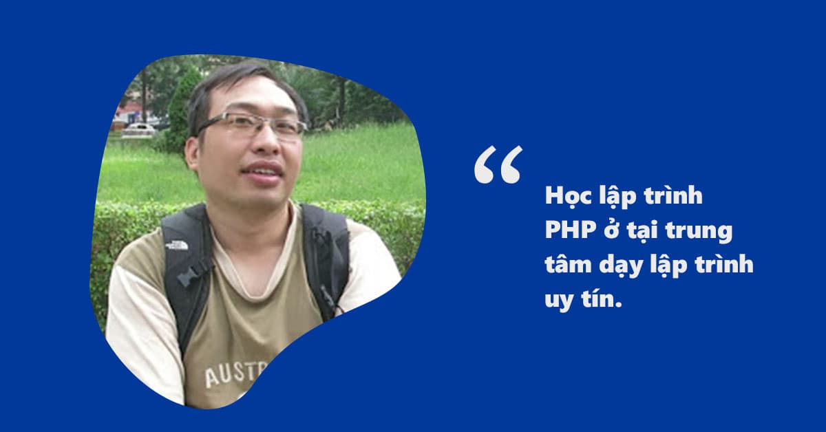 Học lập trình PHP ở tại trung tâm dạy lập trình uy tín