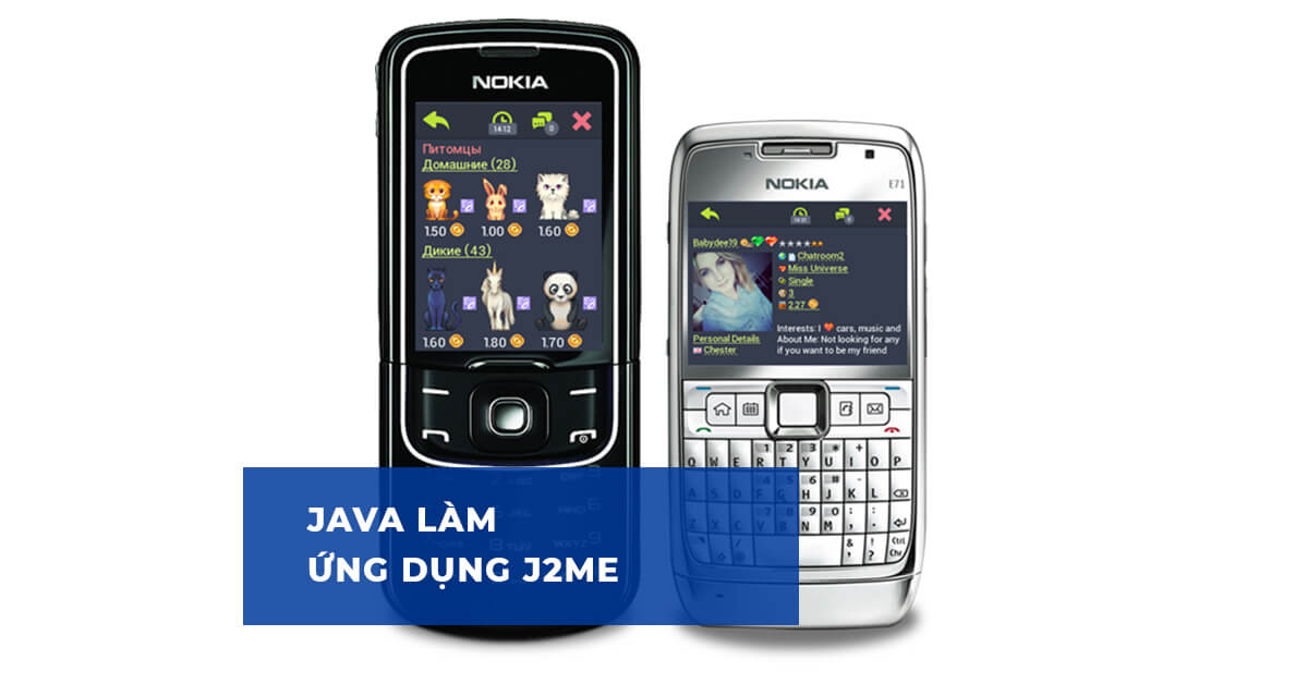Java làm ứng dụng J2ME