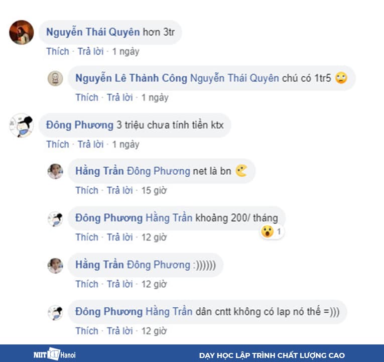 Khảo sát chi phí sinh hoạt khi đi học đại học - 11