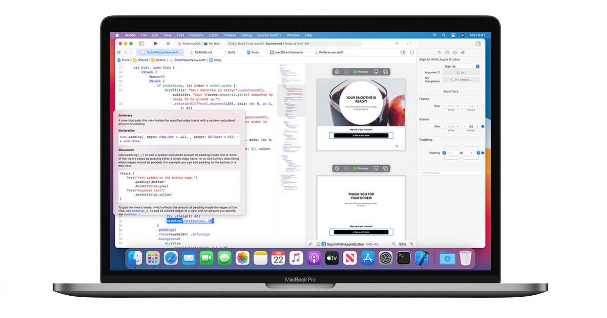 Macbook là thiết bị tốt nhất để học lập trình iOS
