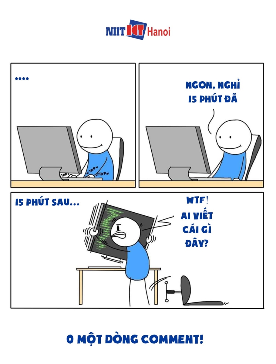 Tác hại của việc không comment code
