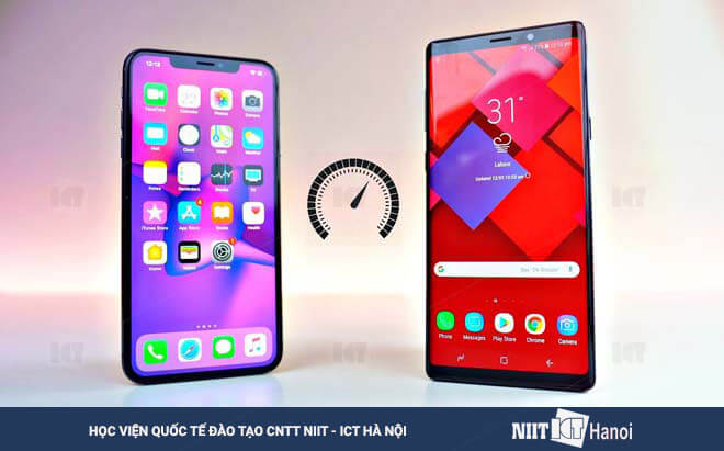 Thời gian dùng pin iPhone Xs Max thua Galaxy Note9-1