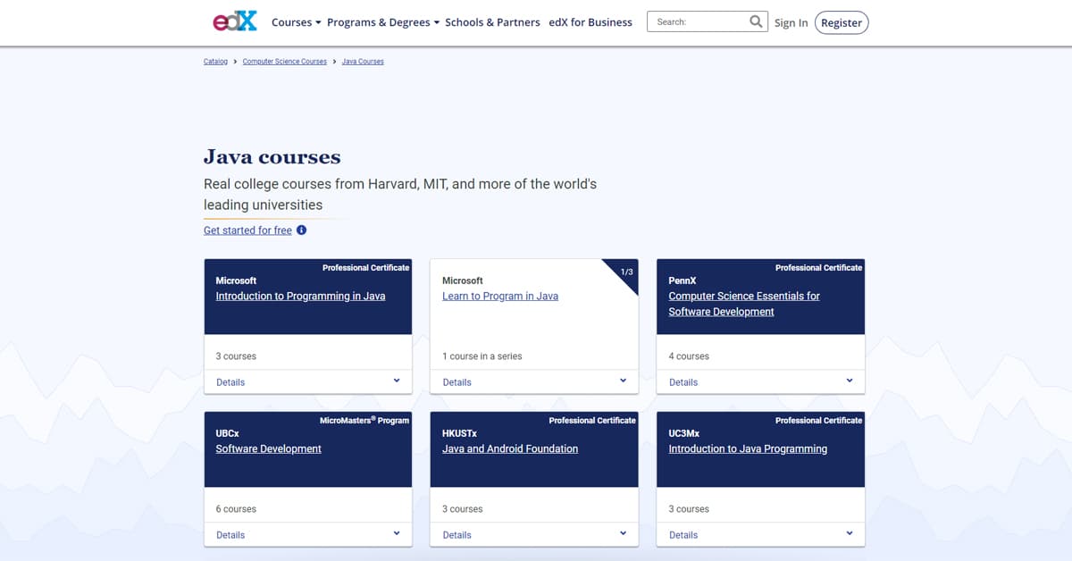 Hướng dẫn Tự học Học Lập trình Java trên edX
