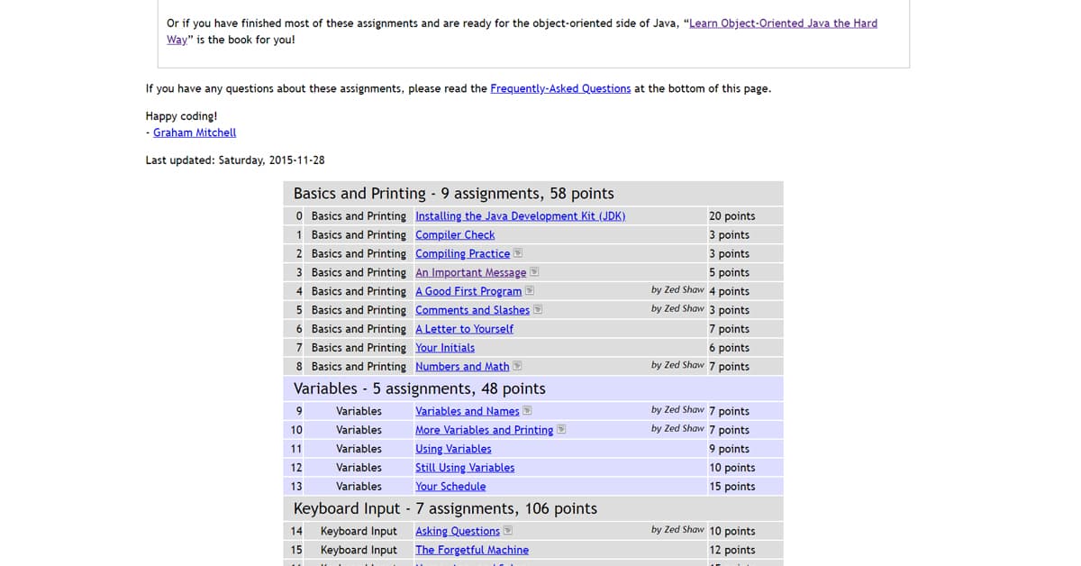 Hướng dẫn Tự học Học Lập trình Java trên Programming by Doing