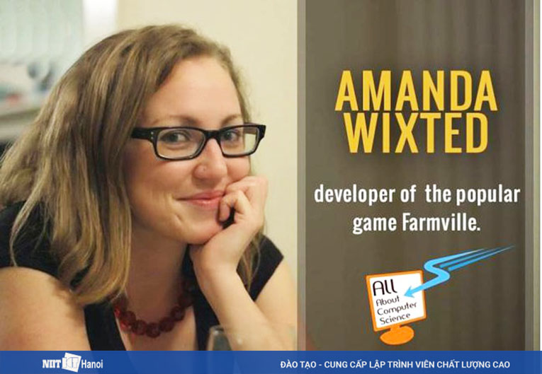  Amanda đã có đóng góp to lớn cho sự phát triển của trò chơi Farmville phổ biến