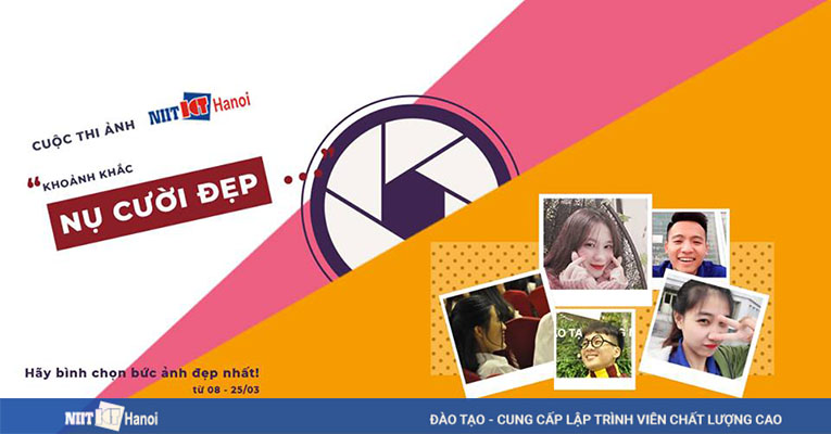  Cuộc thi ảnh "khoảnh khắc nụ cười đẹp" diễn ra từ ngày 08-25/03/2019