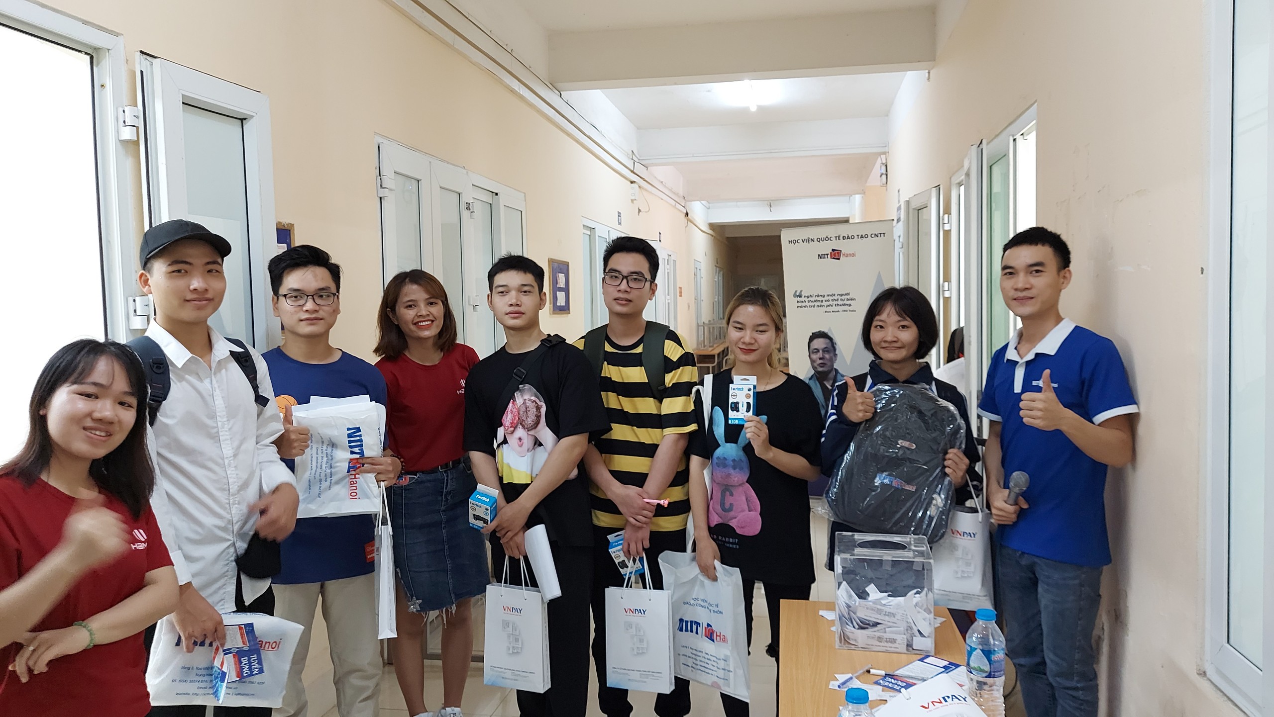 NIIT-ICT Hà Nội cùng Hamsa tham dự Ngày hướng nghiệp 2020 tại ĐH Khoa học tự nhiên