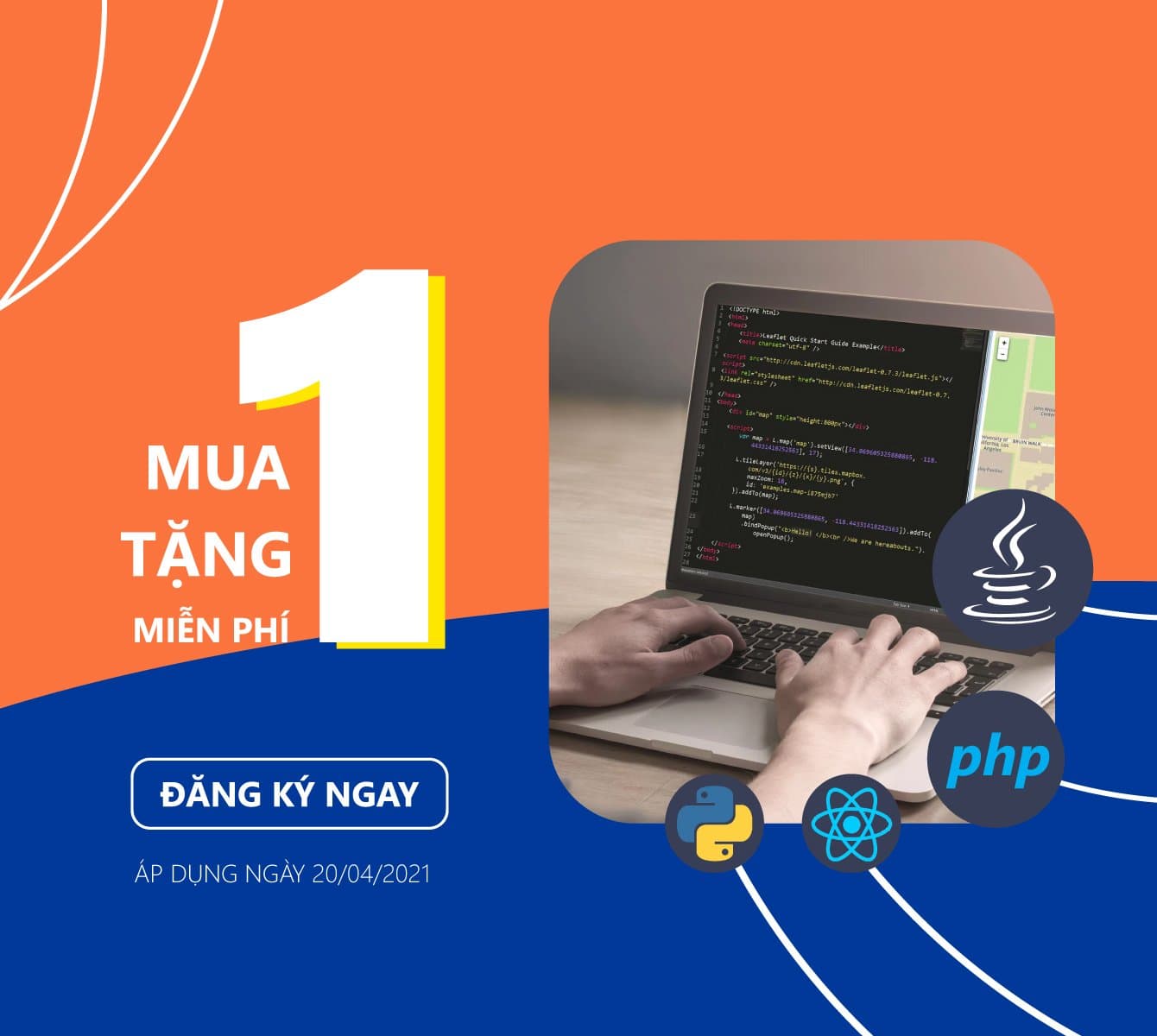 Đăng ký 1 khóa học tặng 1 khóa học, hướng đến kỷ niệm 20 năm ngày thành lập ICT Hà Nội