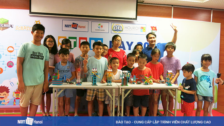 [NIIT-ICT Hà Nội] Lập trình viên nhí thỏa sức sáng tạo tại STEM Day 2019