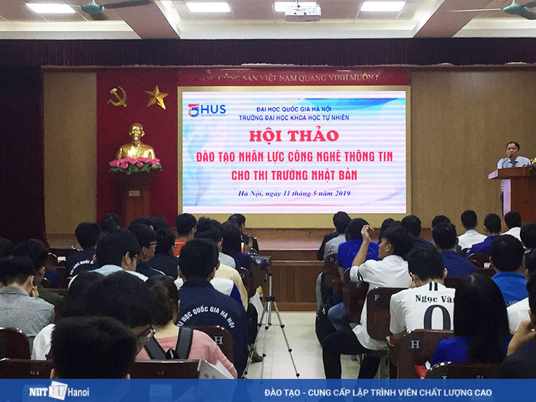 [NIIT-ICT Hà Nội] Tham dự hội thảo Nhu cầu nhân lực công nghệ thông tin cho thị trường Nhật Bản