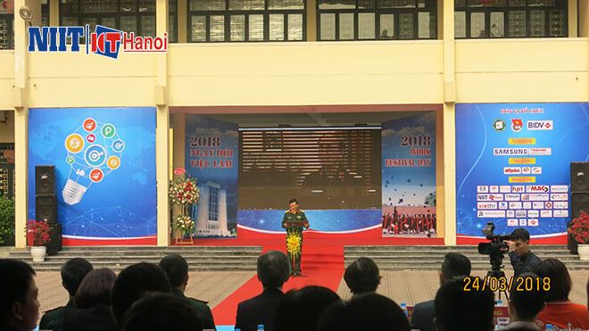  NIIT-ICT Hà Nội đồng hành cùng Ngày hội việc làm sinh viên năm 2018