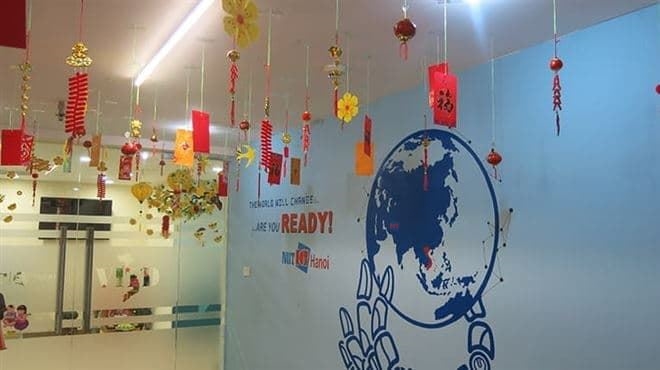 Không khí Tết Nguyên Đán 2019 tại NIIT - ICT Hà Nội
