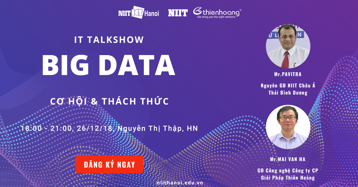 [NIIT-ICT Hà Nội] Tọa đàm Big Data- Cơ hội và thách thức