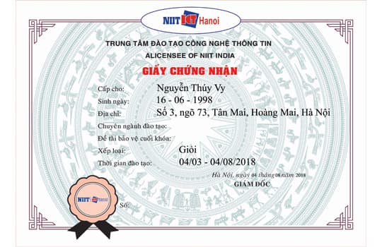 KHÓA HỌC LẬP TRÌNH JAVA WEB