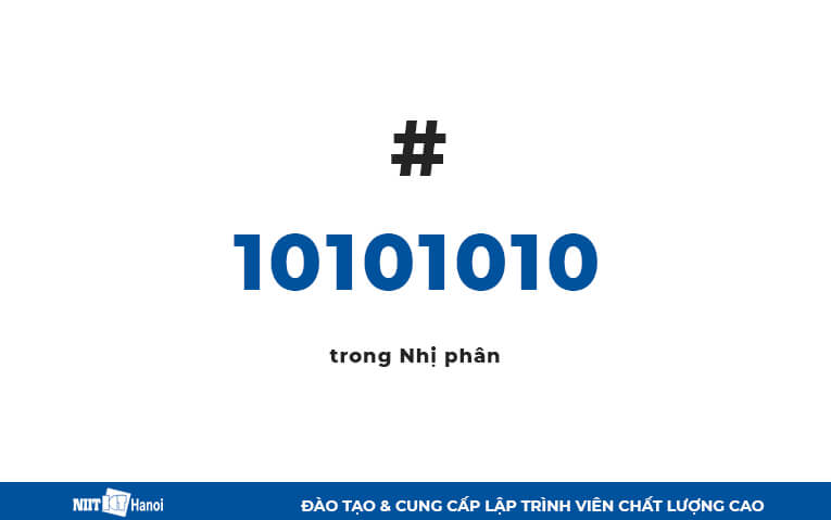 Ký tự # (Hash) được biểu diễn dưới dạng nhị phân