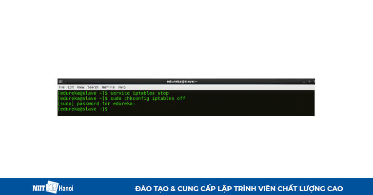 Cài đặt Multi Node Cluster trong Hadoop: Vô hiệu hóa tường lửa