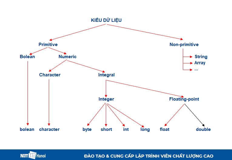 Các kiểu dữ liệu trong Java