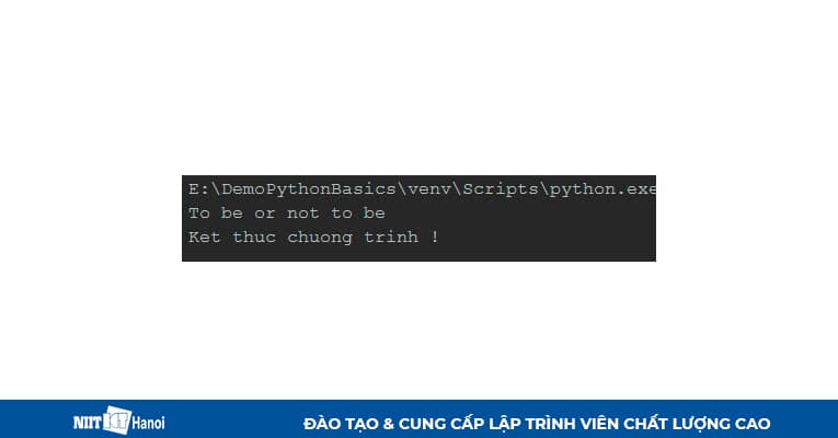 Sử dụng Else để để xử lý ngoại lệ trong Python