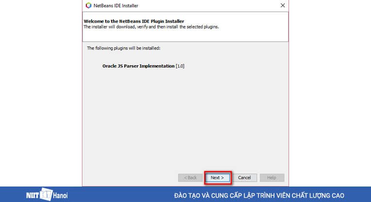 Nhấn Next để bắt đầu Download tài nguyên cần thiết