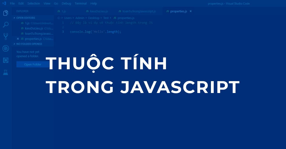 Thuộc tính trong Javascript