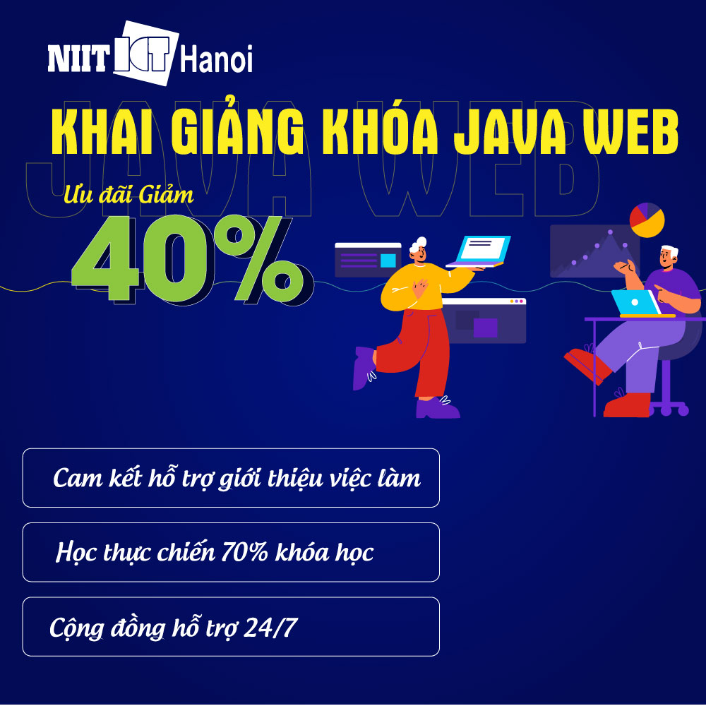 KHÓA HỌC LẬP TRÌNH JAVA WEB