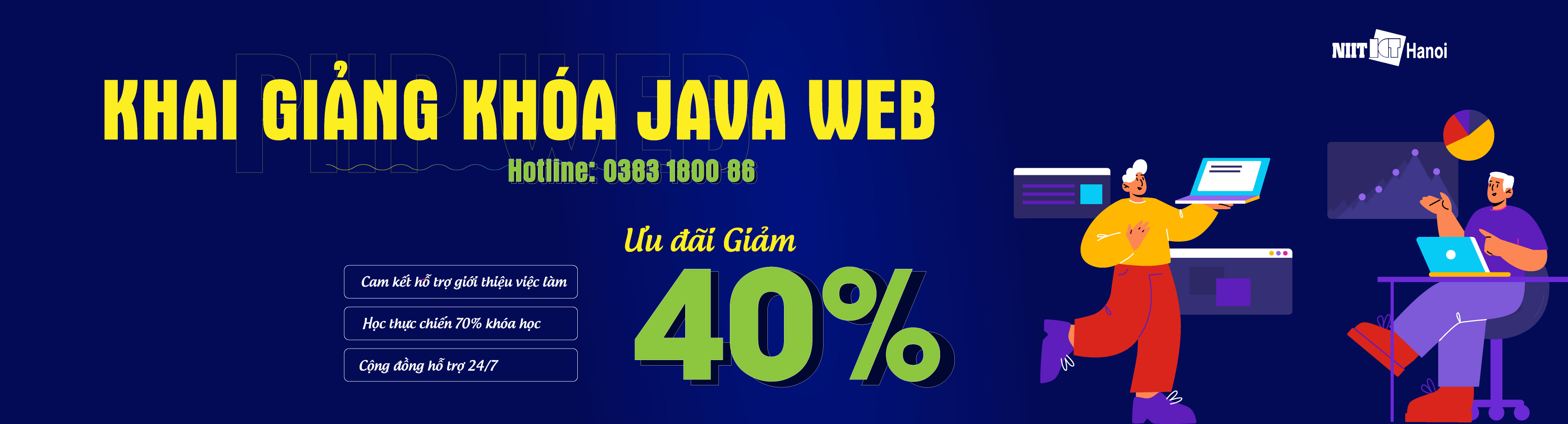 KHÓA HỌC LẬP TRÌNH JAVA WEB