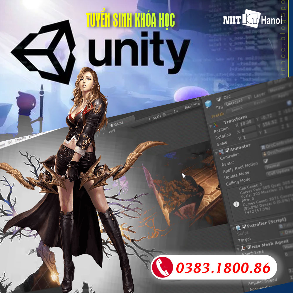 Khóa học Lập trình Game Unity