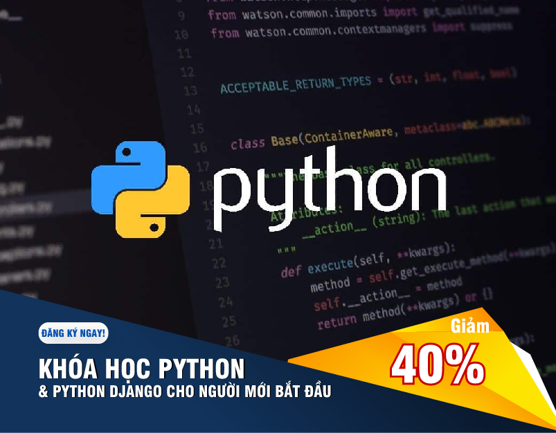 KHÓA HỌC PYTHON HƯỚNG ĐỐI TƯỢNG