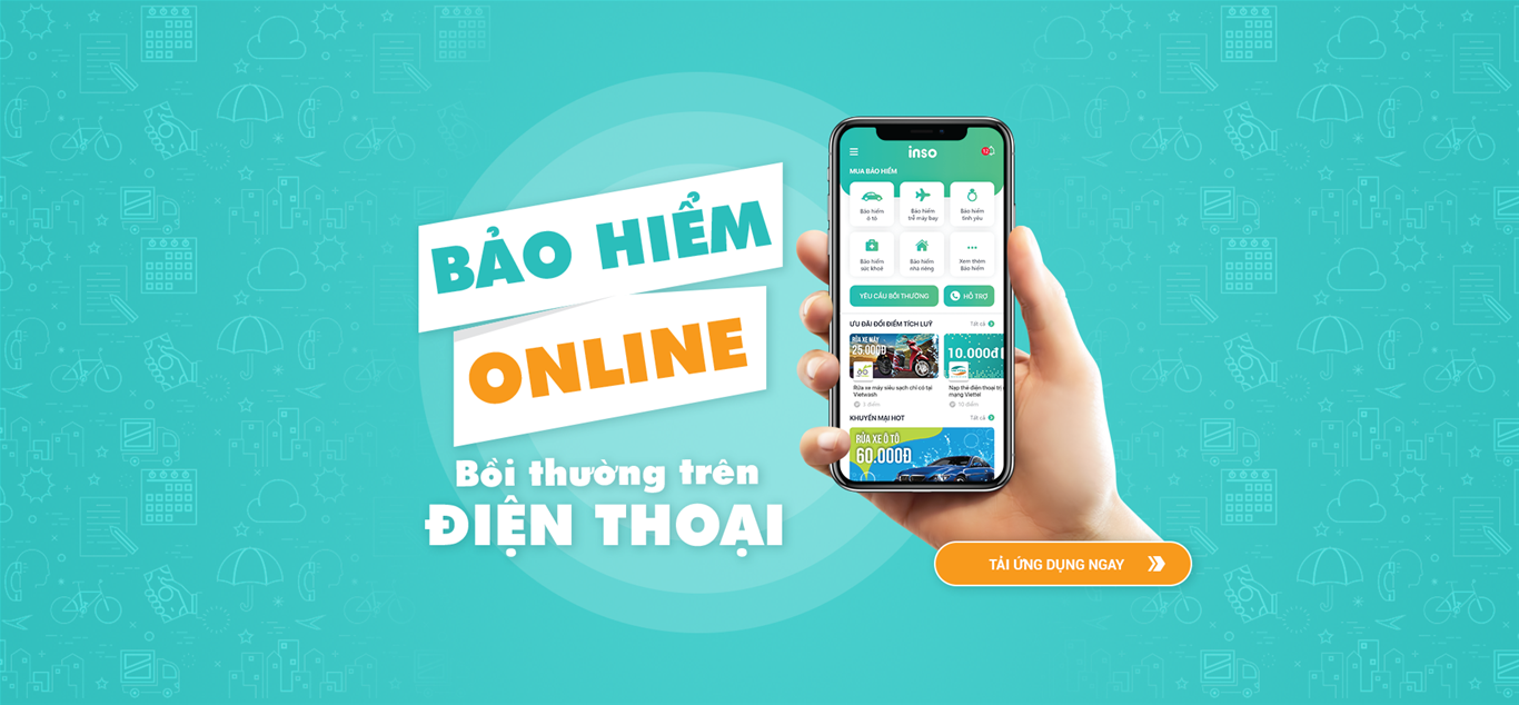 INSO - ứng dụng bảo hiểm trên điện thoại di động