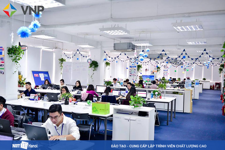 VNP có môi trường làm việc năng động, trẻ trung