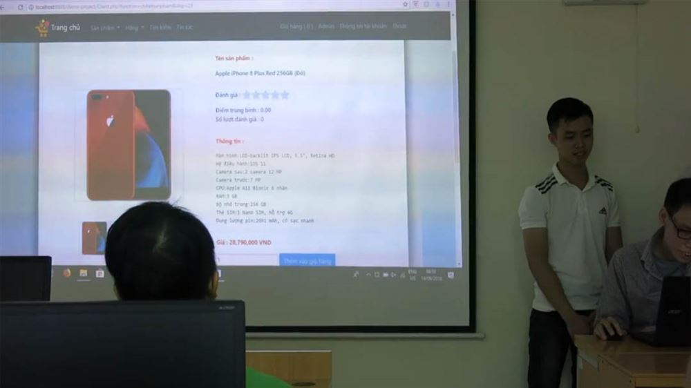 Bảo vệ Sản phẩm Web PHP - Nhóm 1 | CP14