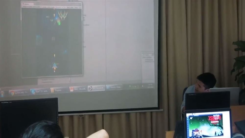 Game bắn máy bay - Sản phẩm cuối khóa Game Unity