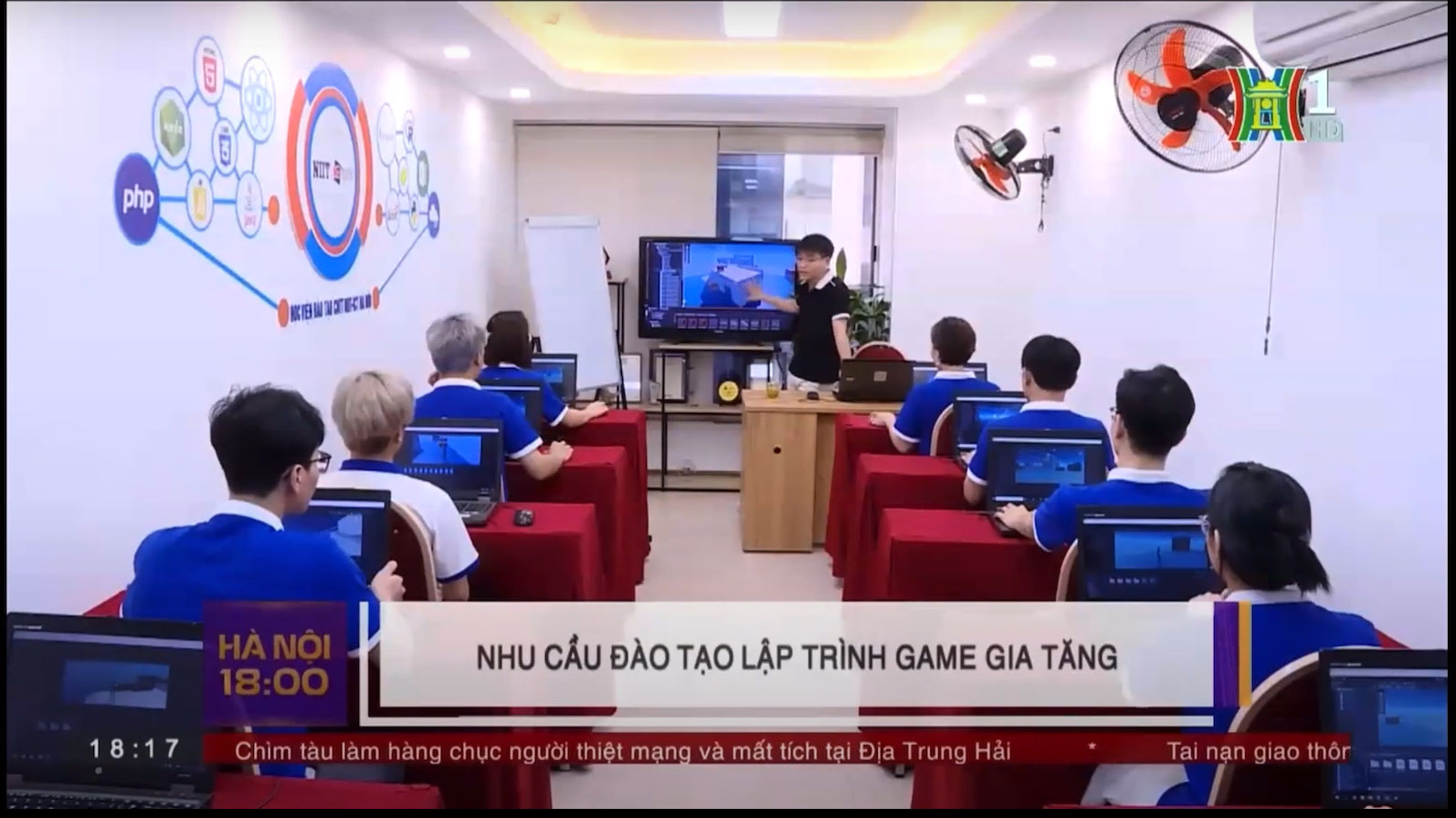 KHÁM PHÁ LỚP HỌC LẬP TRÌNH GAME UNITY TẠI NIIT-ICT HÀ NỘI